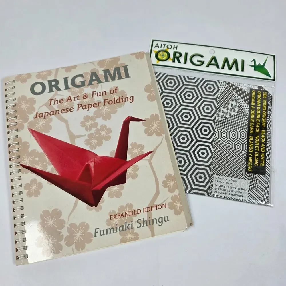 Origami : The Art and Fun of Japanese Paper Folding by Fumiaki Shingu With paper